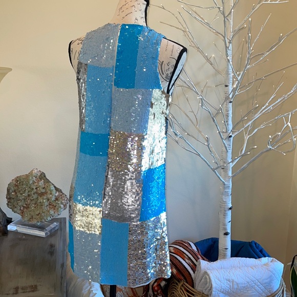 French Connection Sequin Cocktail Dress - Picture 6 of 12